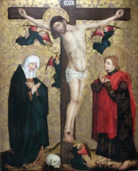 Crocifissione di Cristo con Maria e l